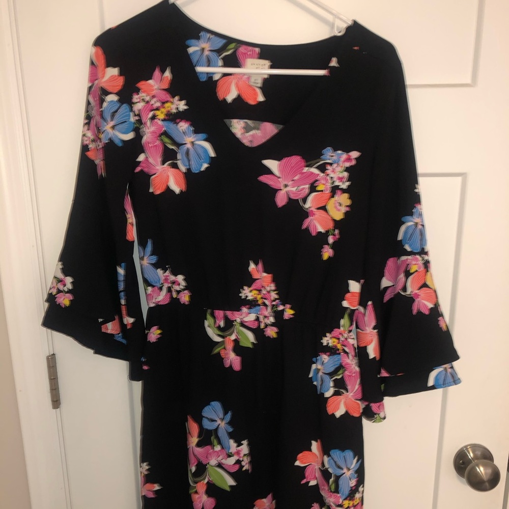 Floral fashion dress